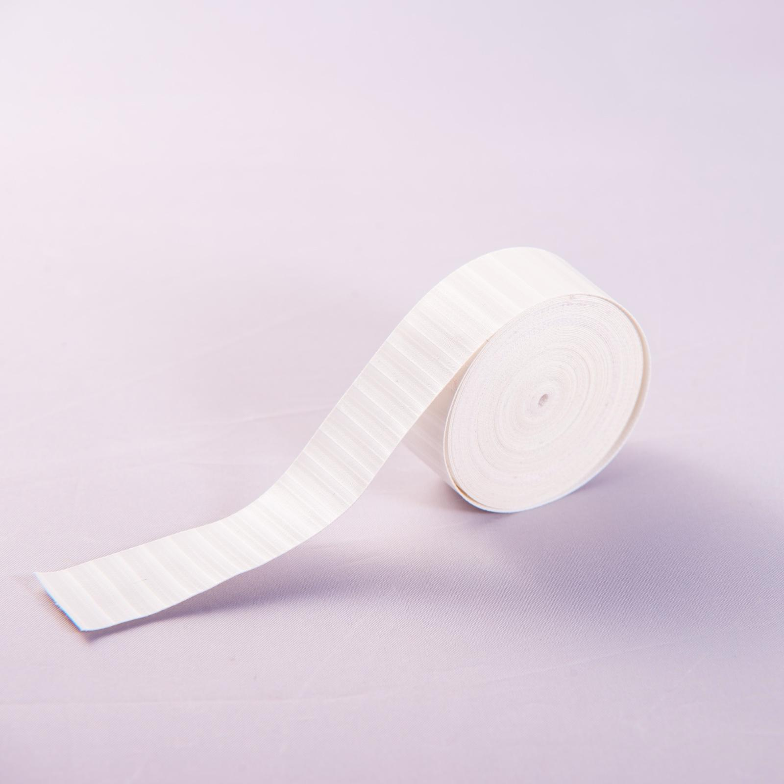 5 meters Accordion bellow tape stripe / White 19mm wide