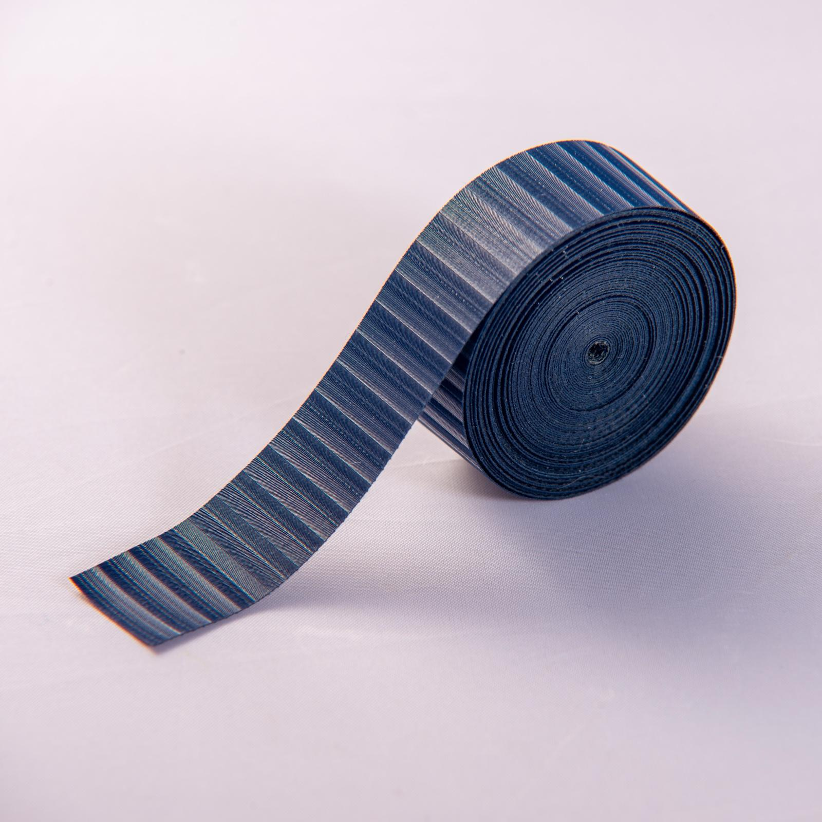 5 meters Accordion bellow tape stripe / Navy Blue 19mm wide