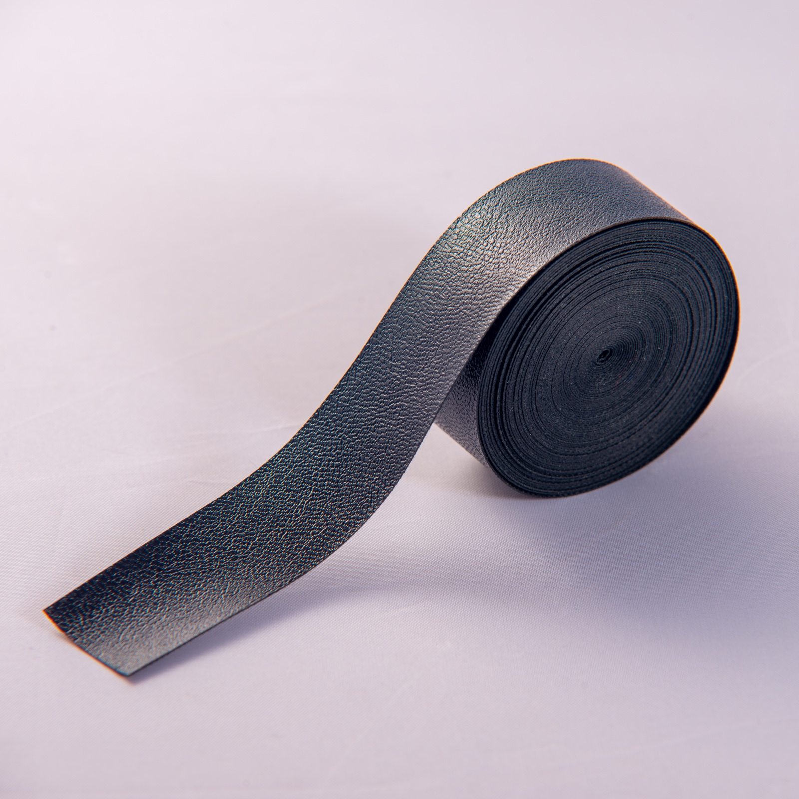 5 meters Accordion bellow tape / Solid Black 19mm wide