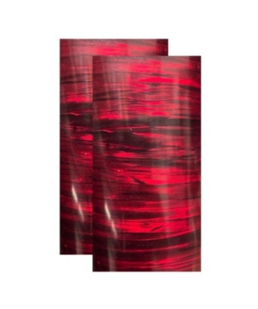 2 Sheets of Celluloid sheets for musical instruments, jewelry, old items. Etc.